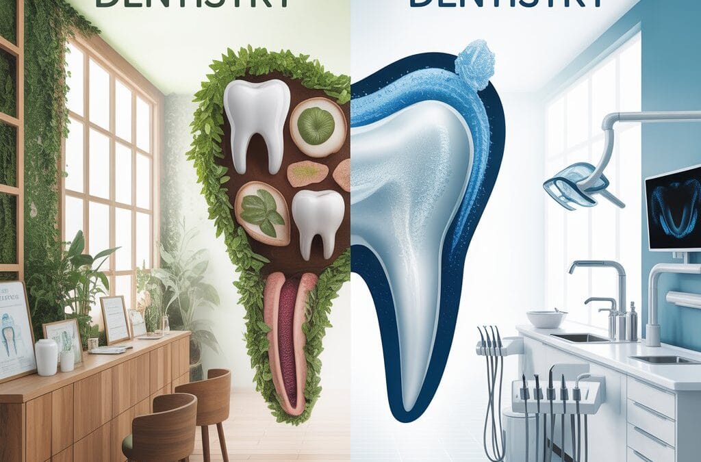 difference between a holistic dentist and a regular dentist